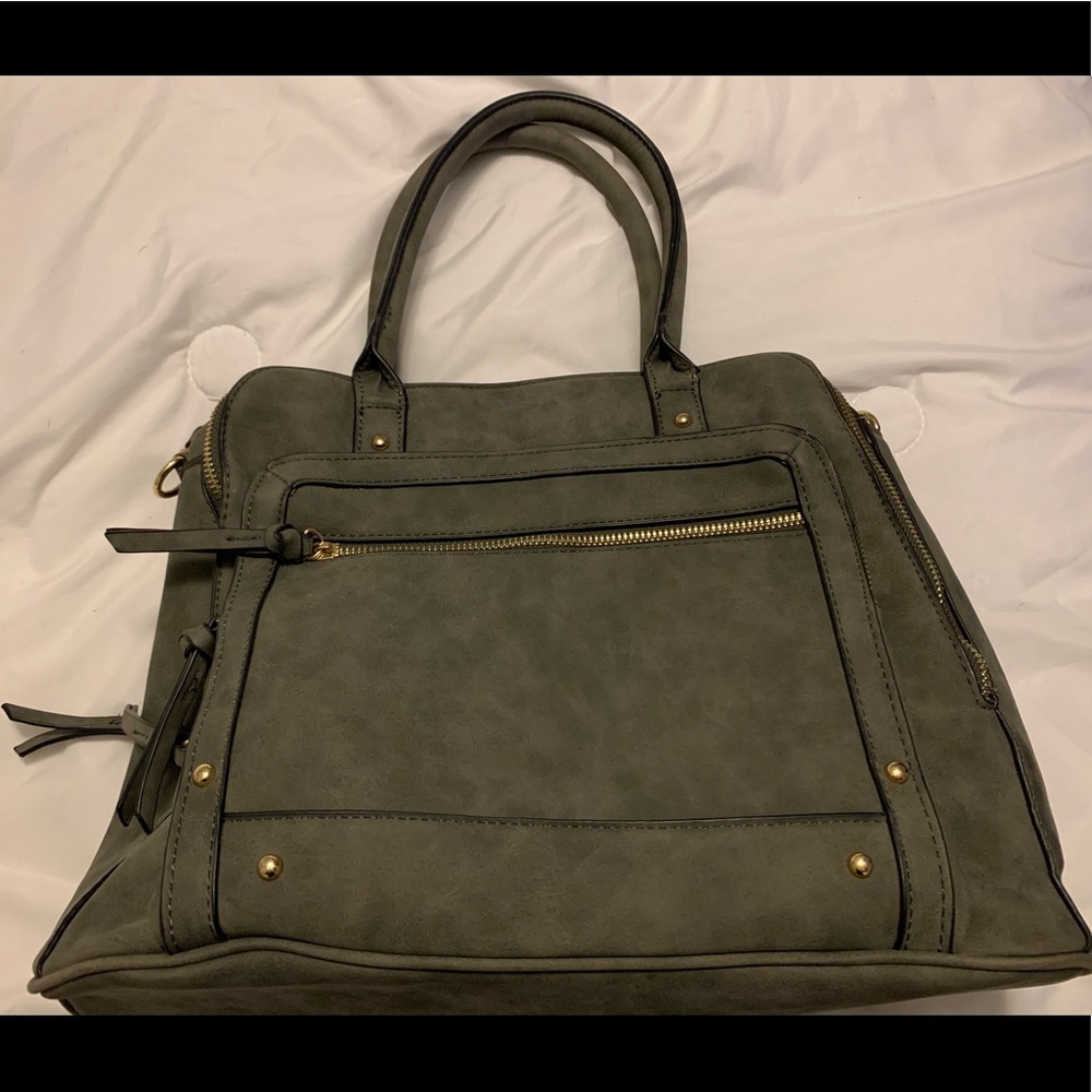 Grey purse